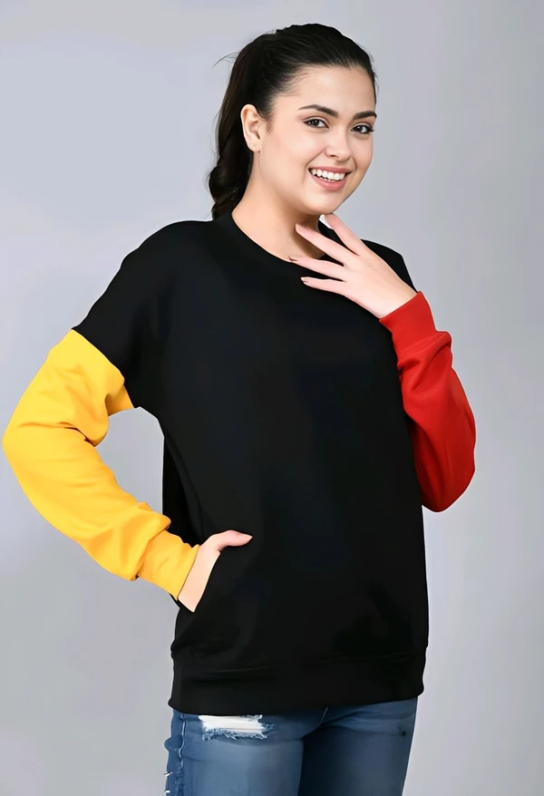 Cool Sweatshirt - Multicolor, L, Free