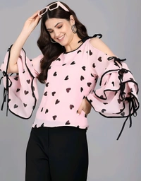 Cute Top - Pastel Pink, M, Free