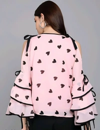 Cute Top - Pastel Pink, M, Free