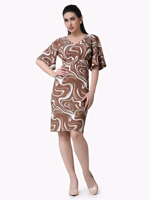 Casual Bell Sleeves Dress - Au Chico, XXL, Free