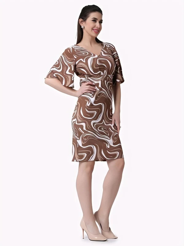 Casual Bell Sleeves Dress - Au Chico, L, Free