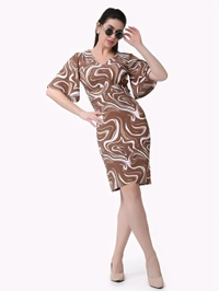 Casual Bell Sleeves Dress - Au Chico, XXL, Free