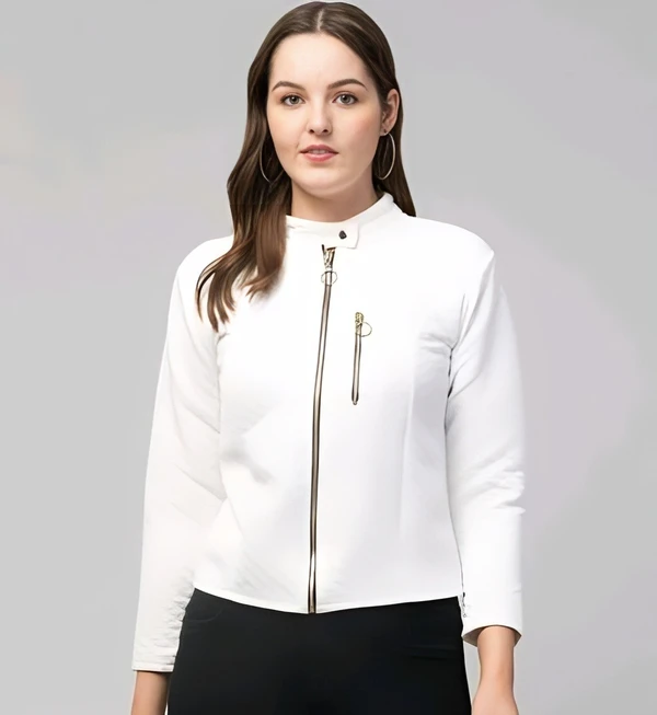 Designer Jacket - White, M, Free