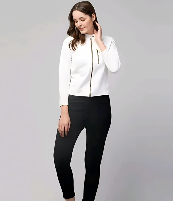 Designer Jacket - White, XL, Free