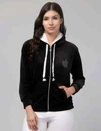 Trendy Hoodie - Black, L, Free