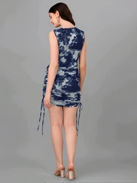 Stylish Bodycon Dress - Steel Gray, XS, Free