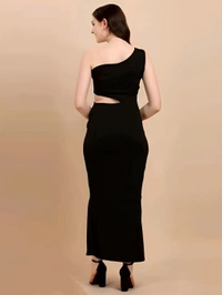 Casual Party dress - Black, XL, Free