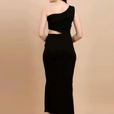 Casual Party dress - Black, XS, Free