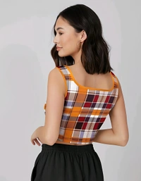 Ribbed Tank Top - Colorblocked, XS, Free