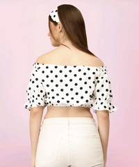 Stylish Tank Top - White, M, Free