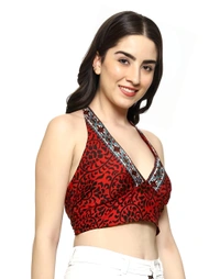 Cool Halter Top - Tall Poppy, Free Size, Free