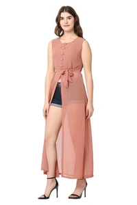 A-Line Maxi Dress - Tonys Pink, L, Free