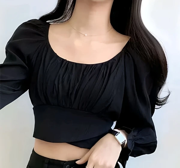 Fashion Top - Black, L, Free