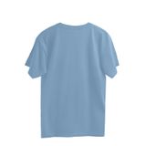 Madara Uchiha Quote Men's Oversized T-shirt - Baby Blue, M, Free