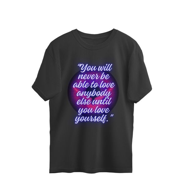 Lelouch Lamperouge Quote Men's Oversized T-shirt - Black, M, Free