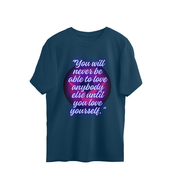 Lelouch Lamperouge Quote Men's Oversized T-shirt - Nile Blue, L, Free