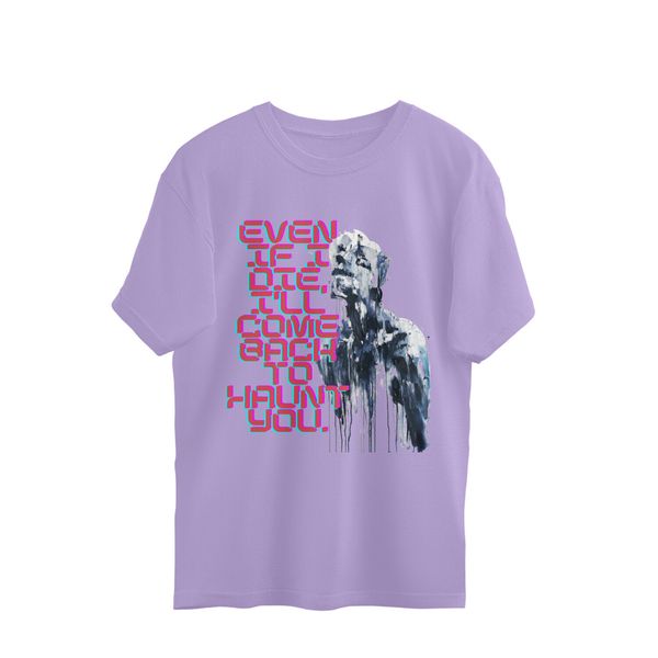 Fairy Tail Men's Oversized Tshirt - Lavender, XXL, Free