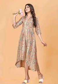 Cotton Midi Dress - Sisal, S, Free
