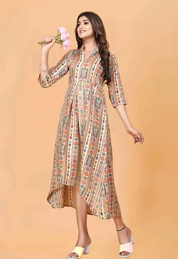 Cotton Midi Dress - Sisal, S, Free
