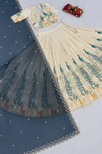 Beautiful Lehenga Choli – Traditional Elegance, Modern Grace - Pearl Bush, Free Size, Free