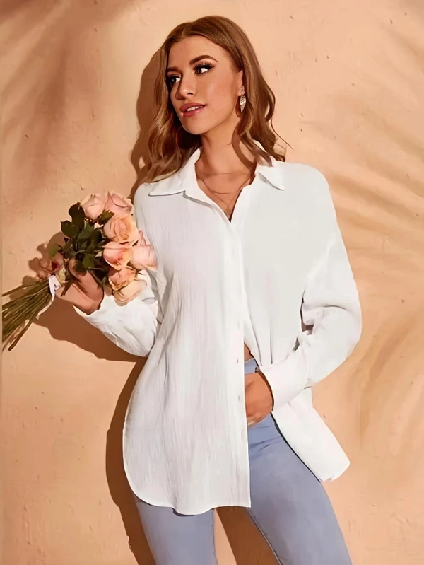 Classic Shirt - White, M, Free