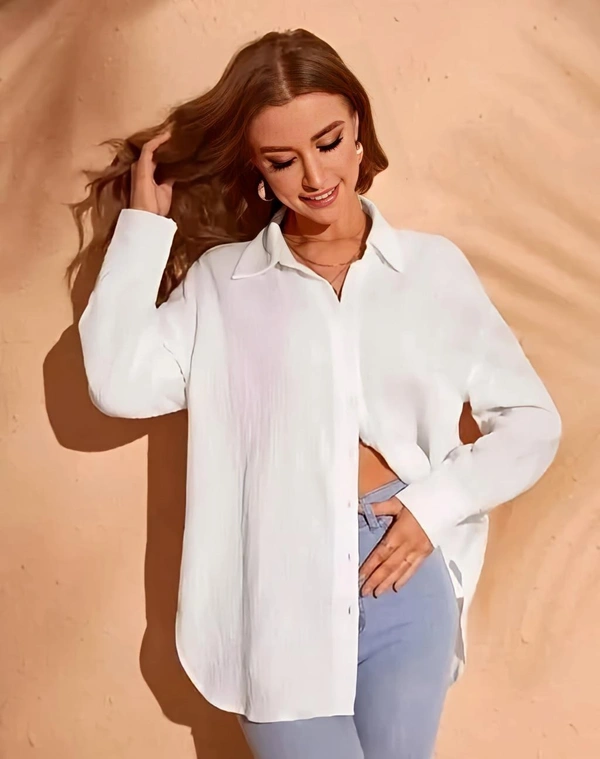 Classic Shirt - White, M, Free