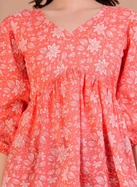 Printed Top - Bittersweet, S, Free