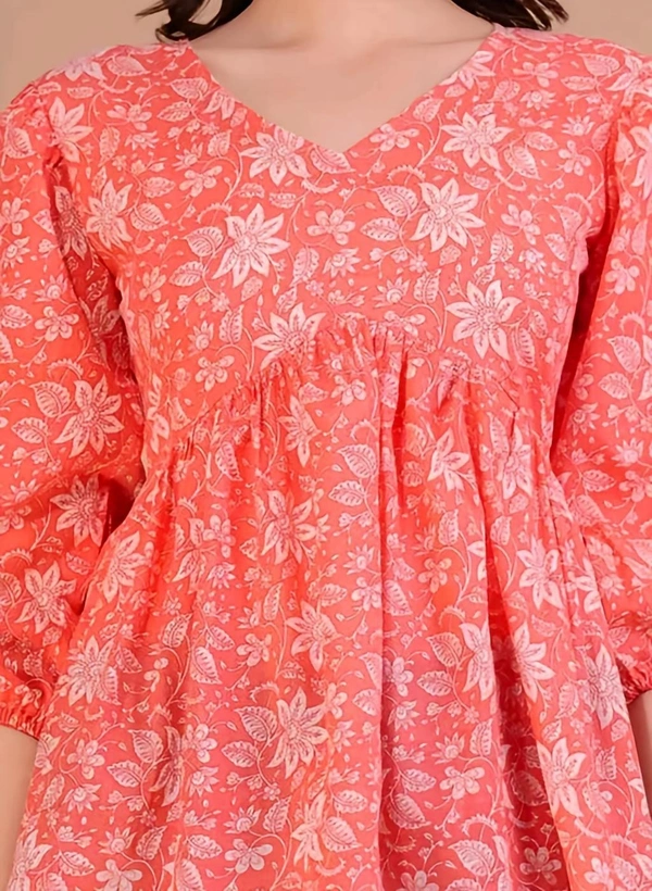 Printed Top - Bittersweet, S, Free