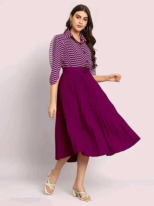 A-line Dress - Rose Bud Cherry, L, Free