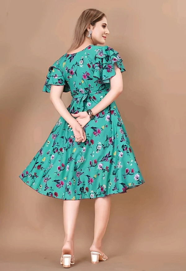 Knee Length Dress - Viking, S, Free