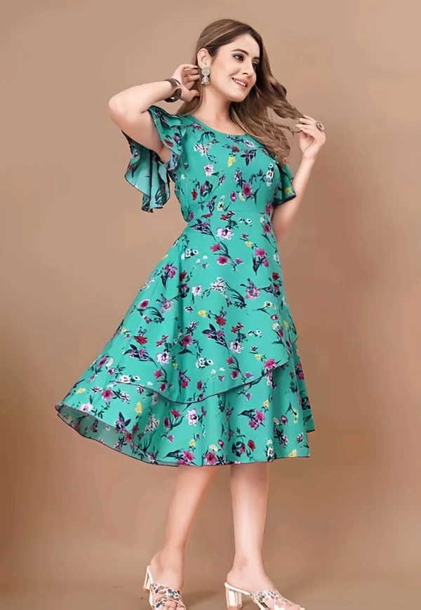 Knee Length Dress - Viking, S, Free
