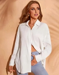 Classic Shirt - White, M, Free