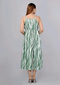 Cute Midi Dress - Envy, L, Free