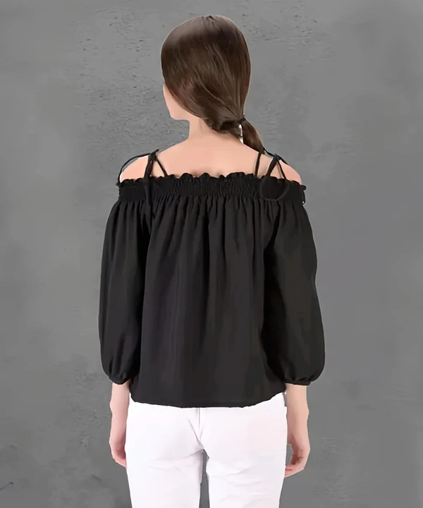 Strap Top - Black, XS, Free