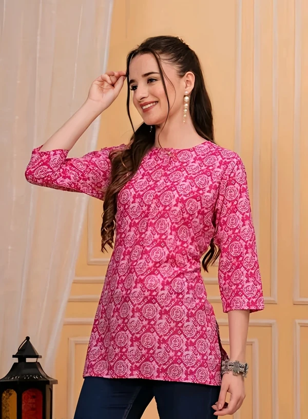 Cotton Short Kurti