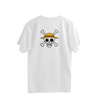 One Piece Quote Men's Oversized Tshirt - White, XXL, Free