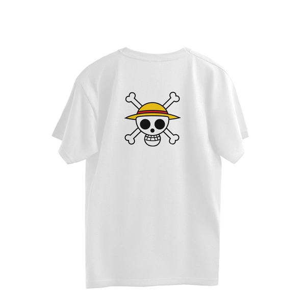 One Piece Quote Men's Oversized Tshirt - White, XXL, Free