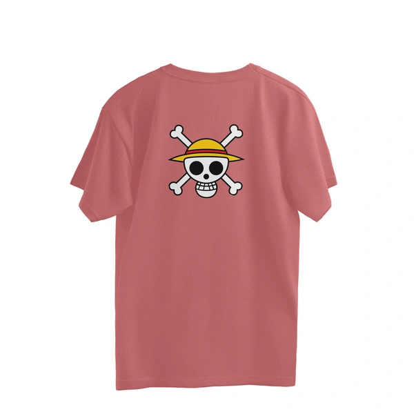 One Piece Quote Men's Oversized Tshirt - Rose Bud, S, Free