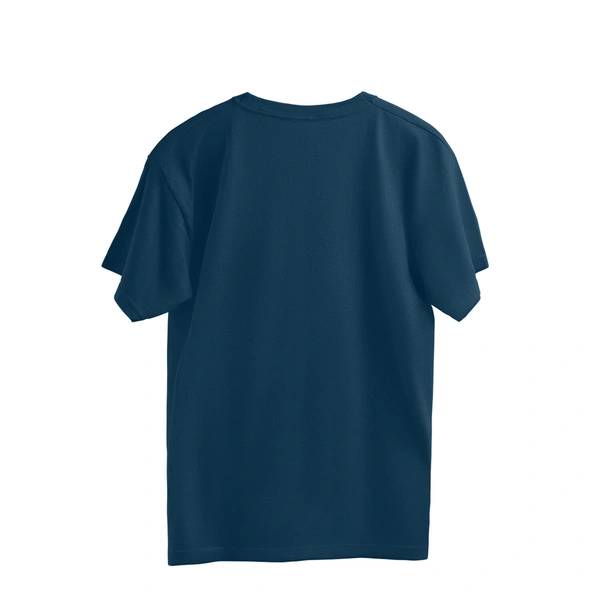 Anime Quote Men's Oversized Tshirt - Nile Blue, XL, Free