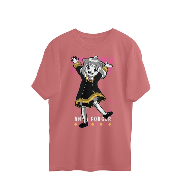 Anya Forger Men's Oversized T-shirt - Rose Bud, XL, Free