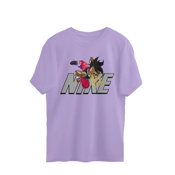 Nike Anime Oversized T-shirt - Lavender, L, Free