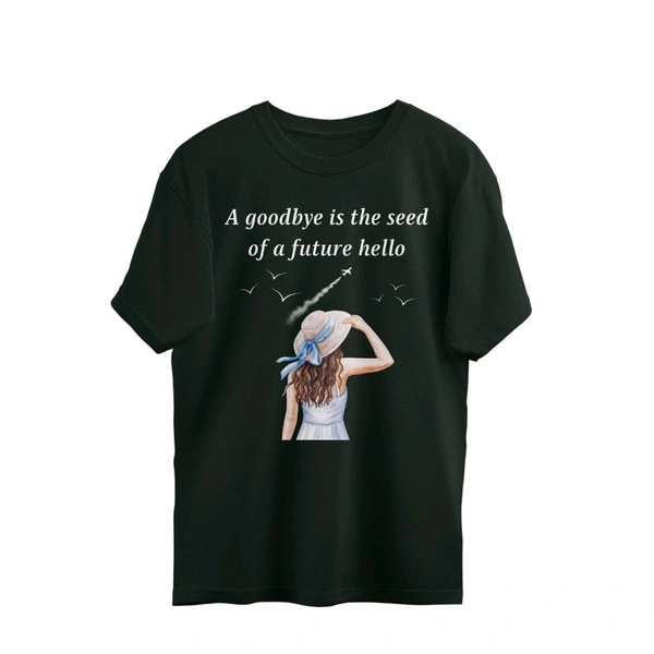 Future Hello Oversized T-shirt - Holly, Free, S