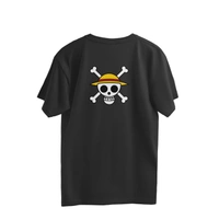 One Piece Quote Men's Oversized Tshirt - Black, XL, Free