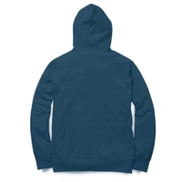 Jai Shree Krishna Hoodie - Blue Whale, S, Free