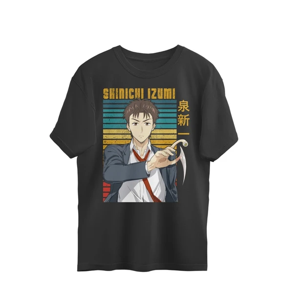 Shinichi Izumi Men's Oversized T-shirt (01)