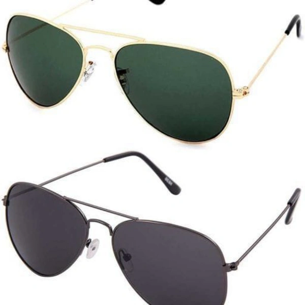 latest Sunglasses(Pack Of 2) - Black, Free Size