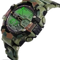 Fastdeals RMG-33 KIDS AND BOYS ARMY Watch GREEN STRAP Digital Watch - For Men - free size