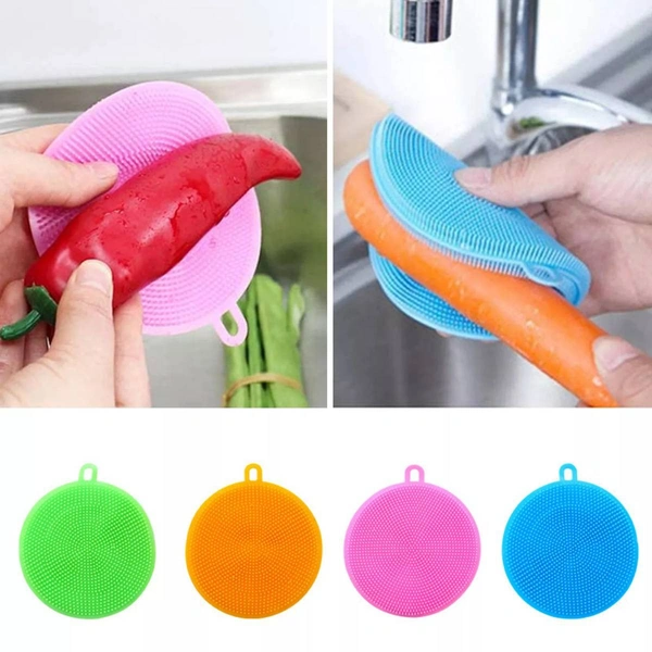 Silicone Dishwasher Scrubber 