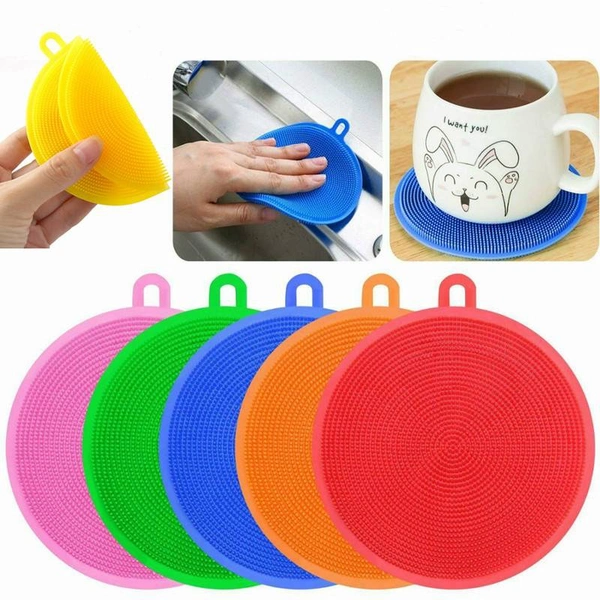 Silicone Dishwasher Scrubber 