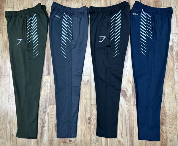 Top Quality 4way Lycra Track Pants GM - M L XL XXL
